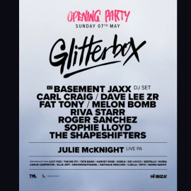 Glitterbox Opening Party 2023 event artwork