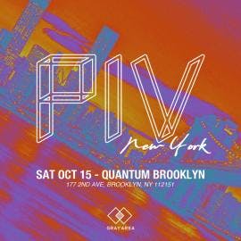 PIV Showcase NY Debut at Quantum Brooklyn event artwork