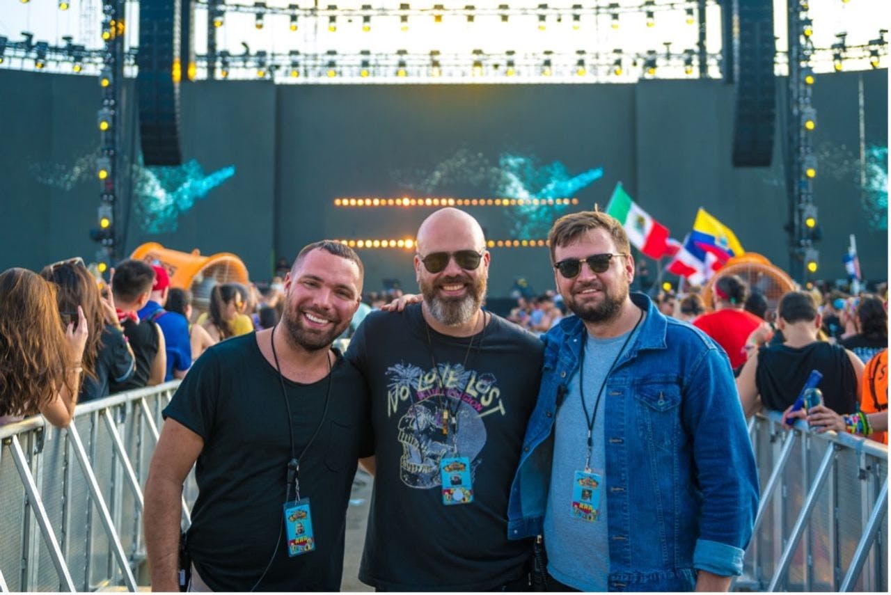 Gray Area team at Electric Zoo where they debuted brands like elrow, Awakenings, ANTS, and other international house music brands