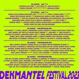 Dekmantel Festival 2023 event artwork