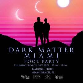 Dark Matter Pool Party event artwork
