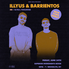 Illyus & Barrientos event artwork