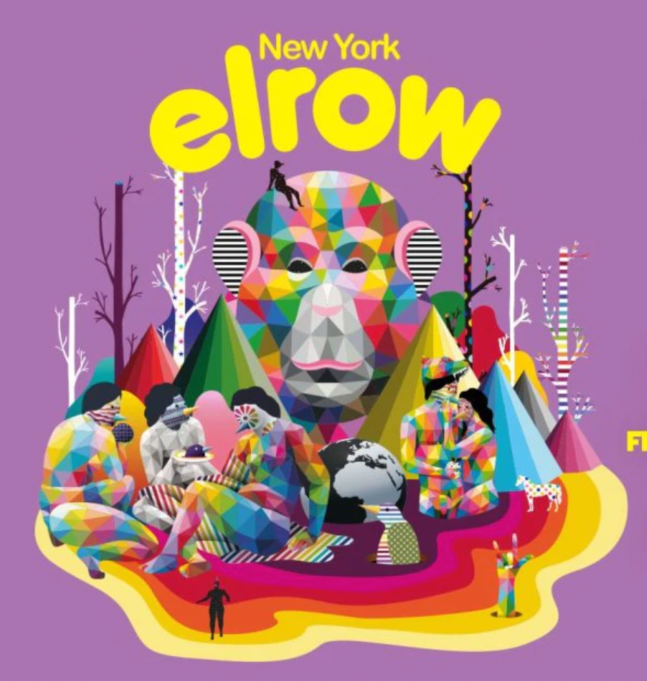 elrow'art - kaos garden event artwork