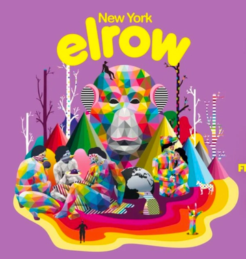 elrow'art - kaos garden event artwork