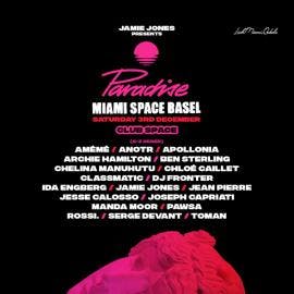 Paradise Miami Space Basel event artwork