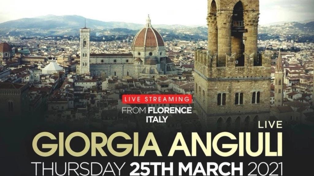 Giorgia Angiuli Live Stream from Florence, Italy