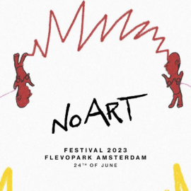 No Art Festival 2023 event artwork