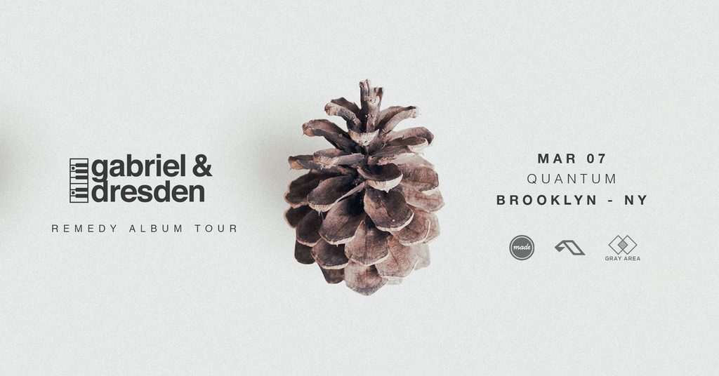 Gabriel & Dresden: Remedy Album Tour event artwork