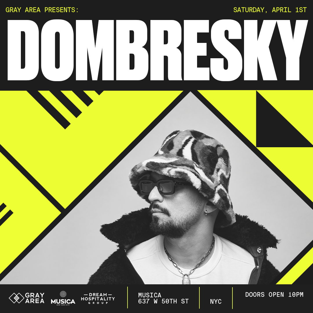 Dombresky event artwork