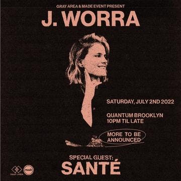 J. Worra Check Out Tour event artwork