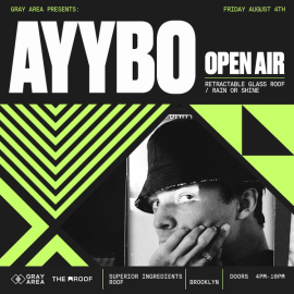 AYYBO Open-Air event artwork