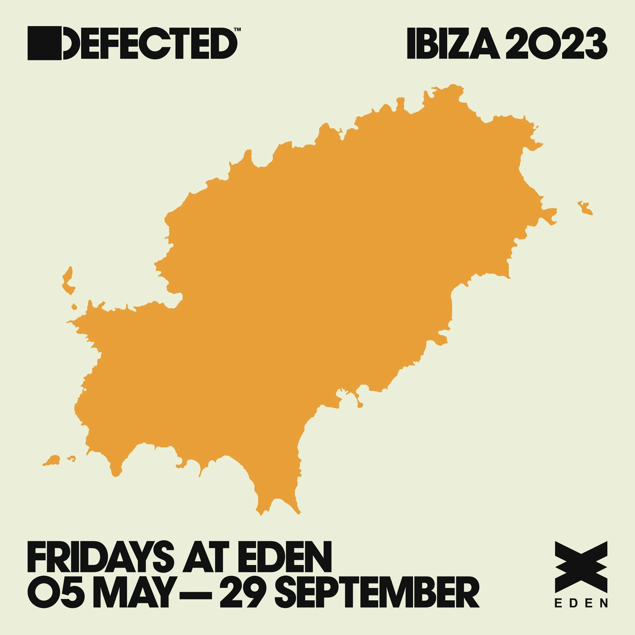 Defected Opening Party 2023 event artwork