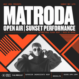 Matroda Open Air with Juliet Sikora, Proper Villains & BERK event artwork