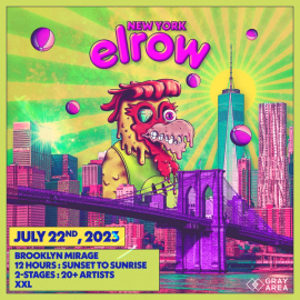 elrow NYC: Summer Festival 2023 event artwork