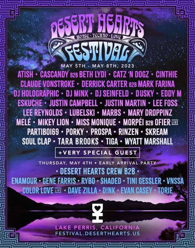 Desert Hearts Festival 2023 lineup