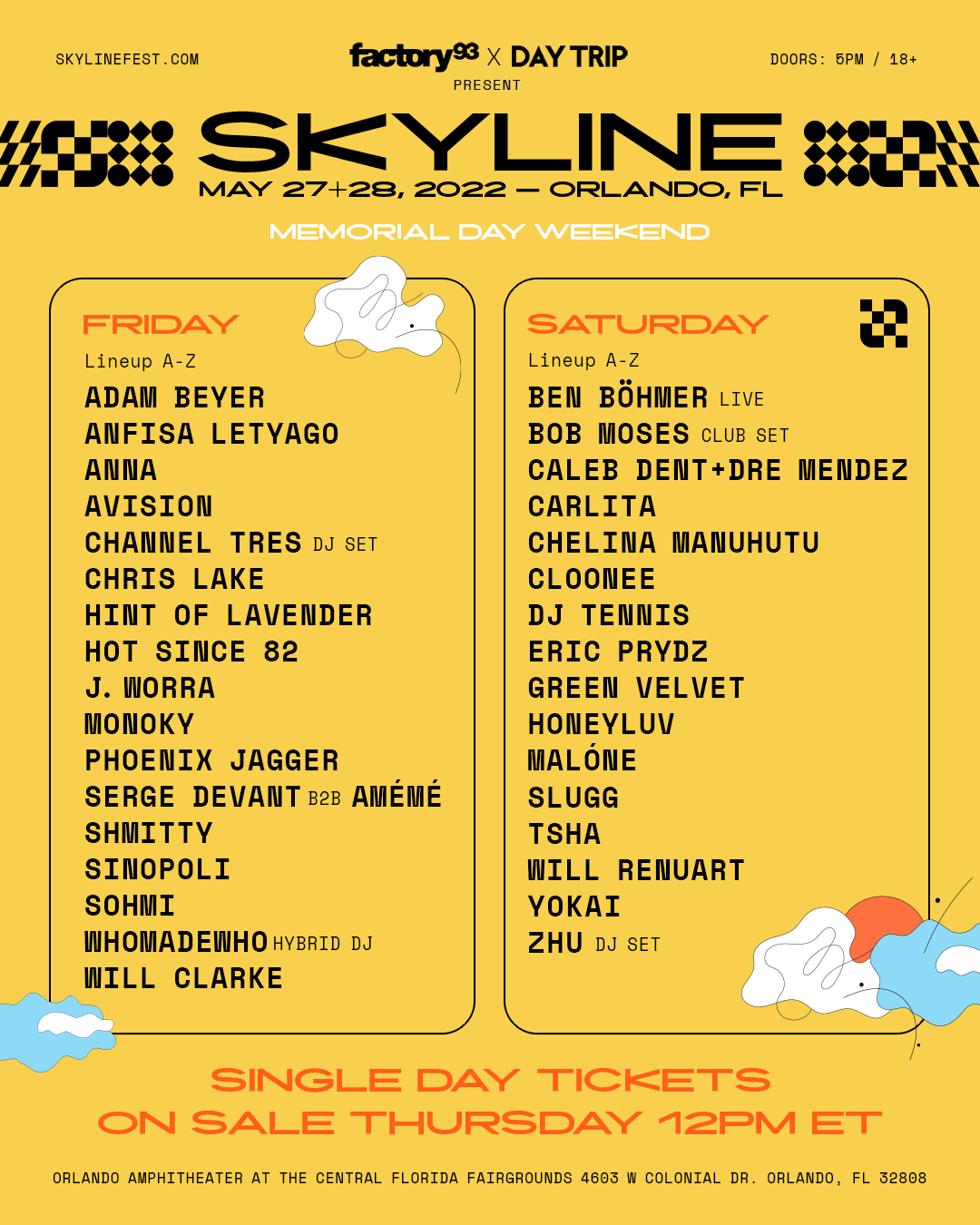Skyline Orlando 2022 event artwork