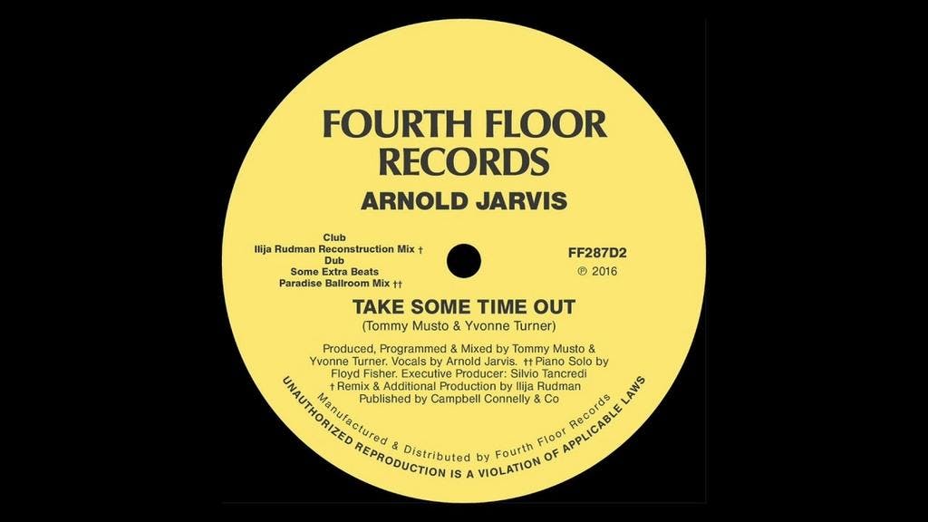 Arnold Jarvis 'Take Some Time Out' (Club)