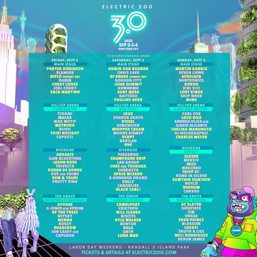 Electric Zoo event artwork
