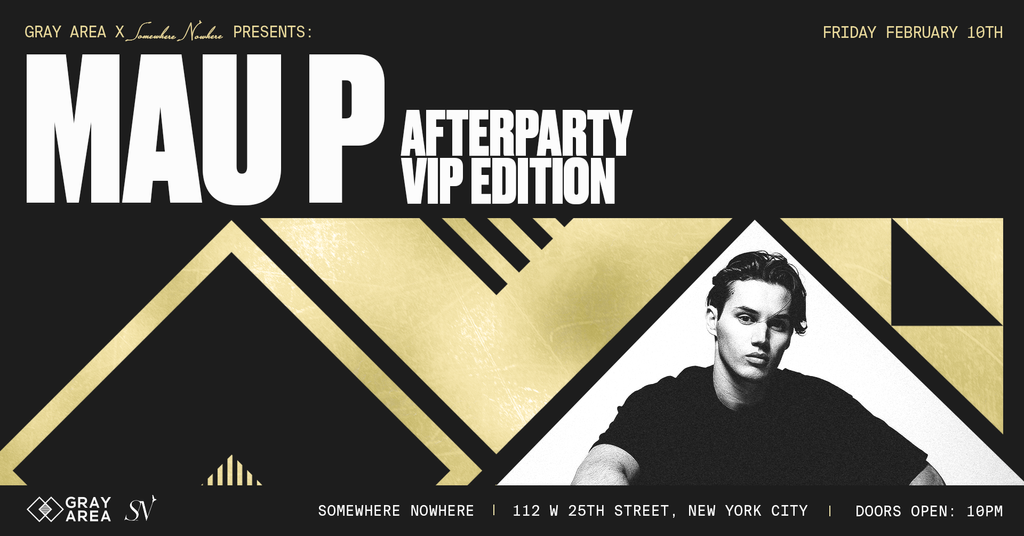 Mau P Afterparty VIP Edition event artwork
