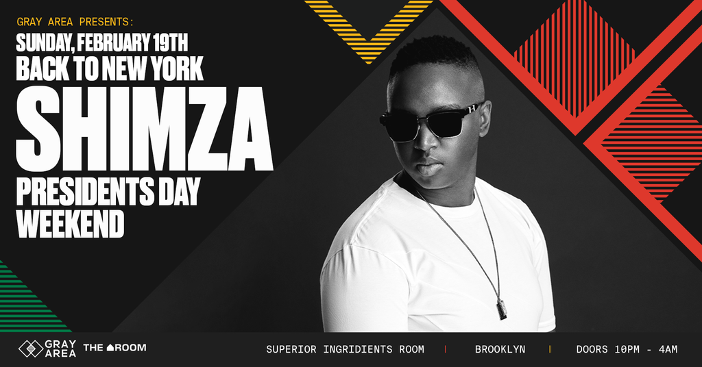 Shimza President’s Day Weekend  event artwork