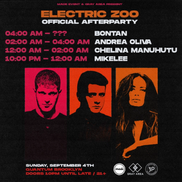 Ezoo Official Afterparty | Andrea Oliva, Bontan & Chelina Manuhutu event artwork