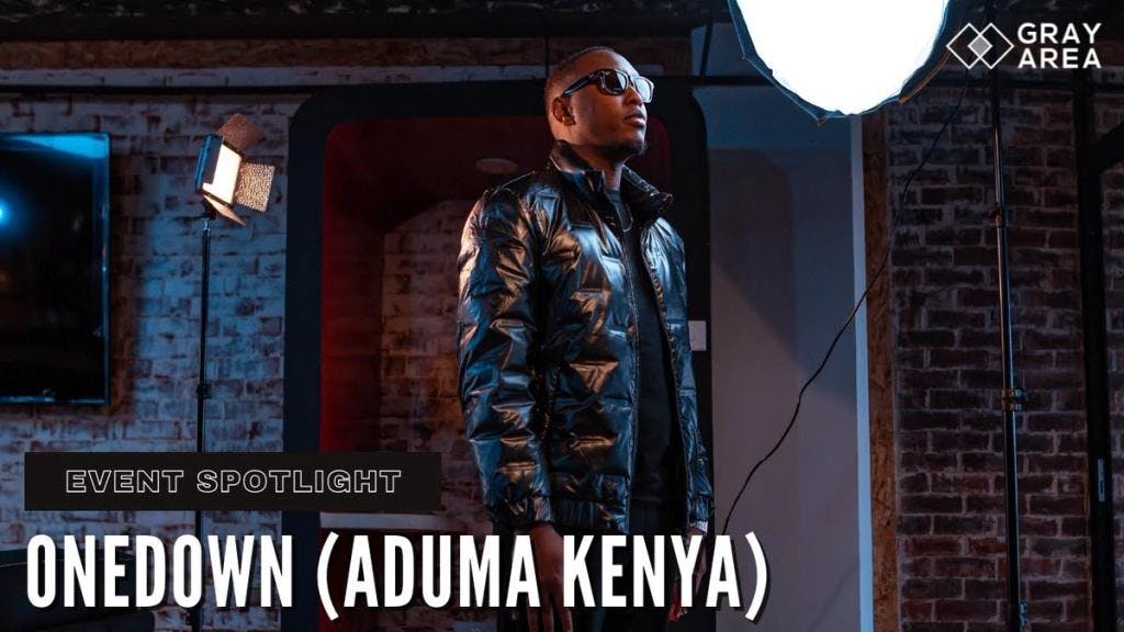Gray Area Interview: OneDown (Aduma Kenya)