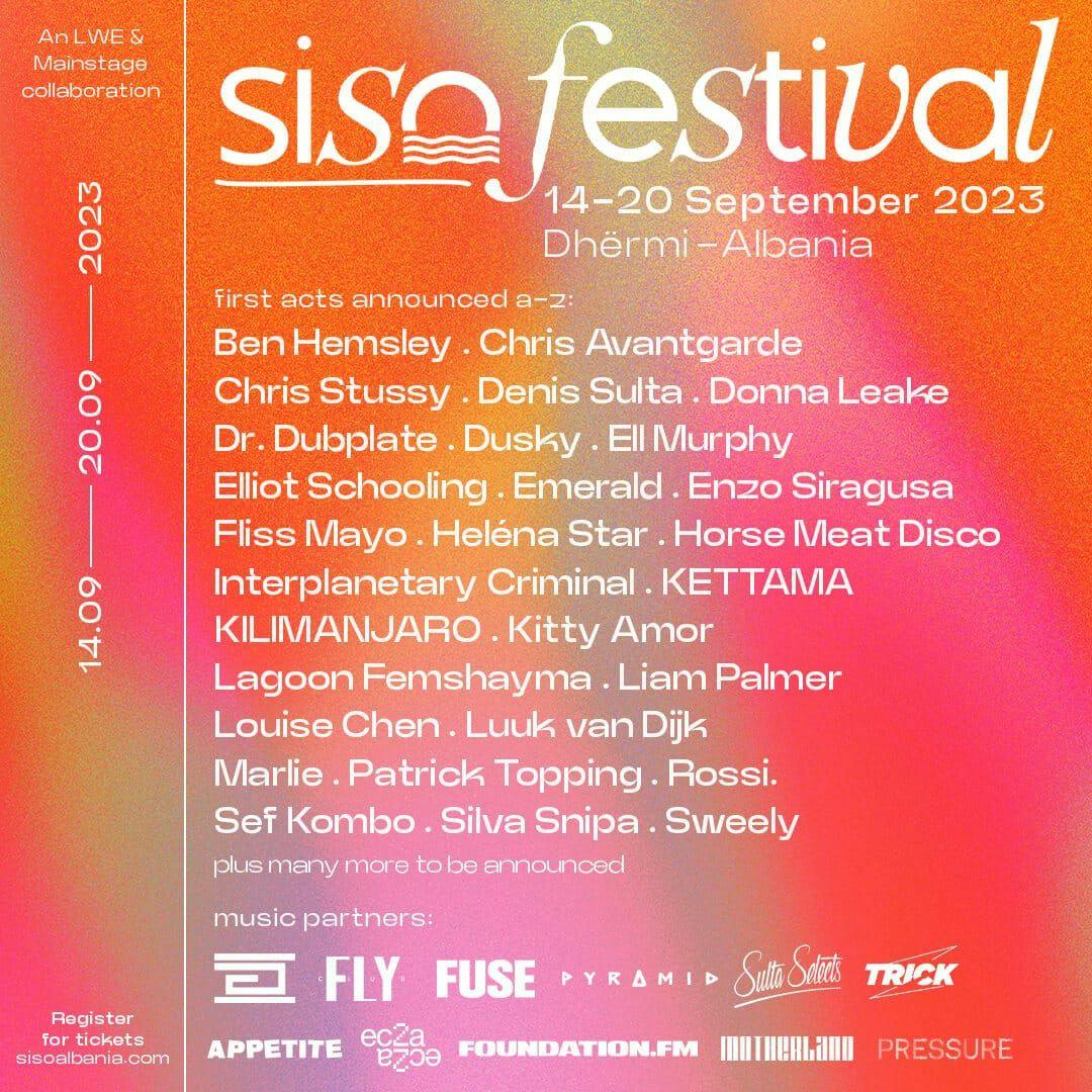 Siso Festival 2023  event artwork