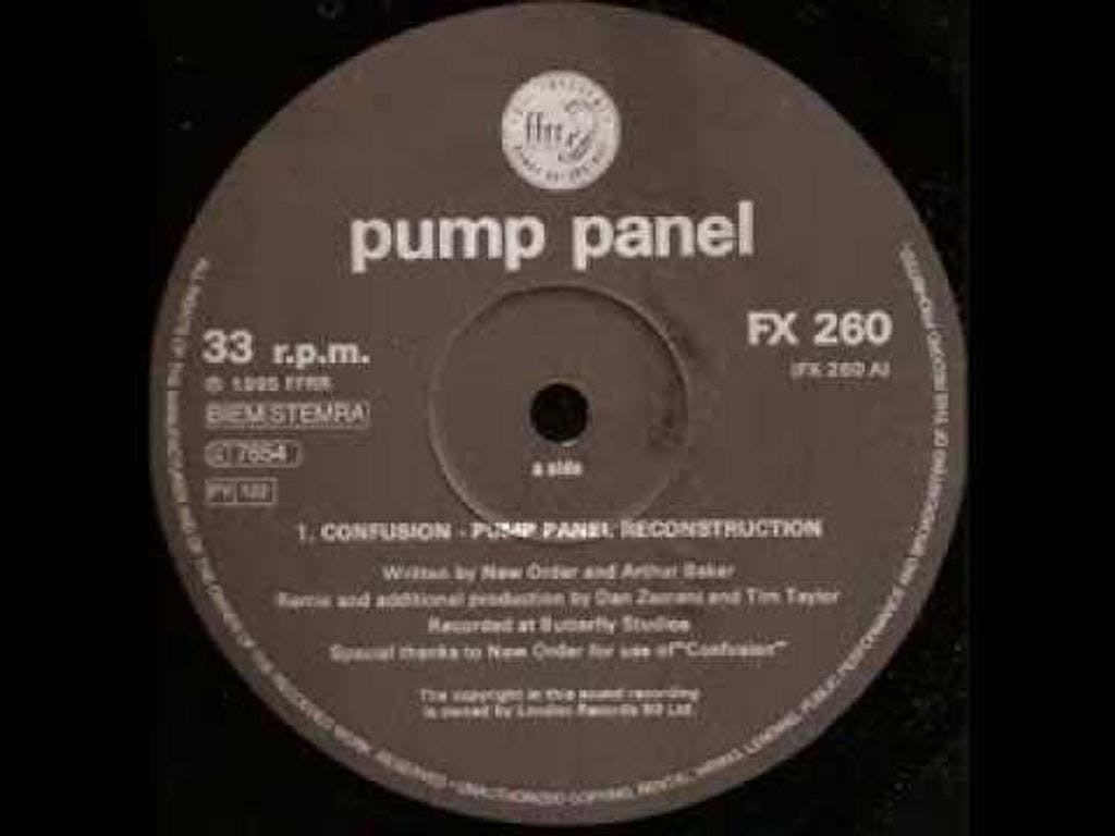 New Order - Confusion (Pump Panel Reconstruction)