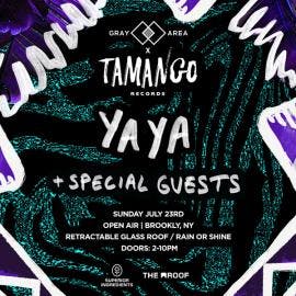 Tamango Records Showcase: Yaya & Special Guests event artwork