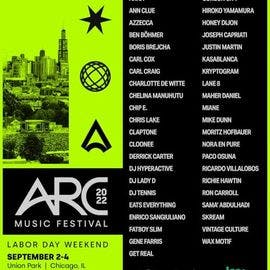 ARC Music Festival event artwork