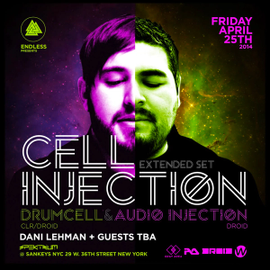 Cell Injection [Drumcell vs Audio Injection] event artwork