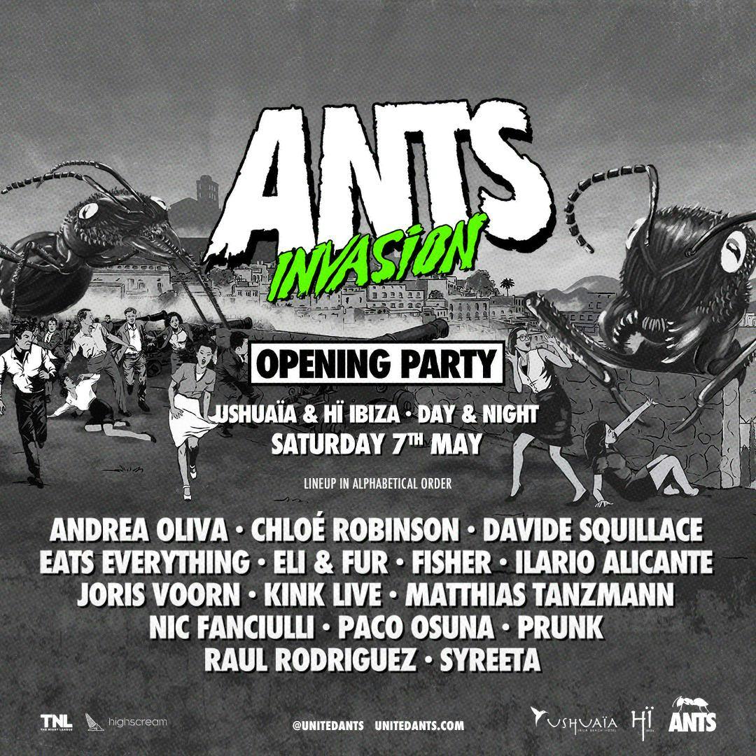 ANTS Opening Party event artwork