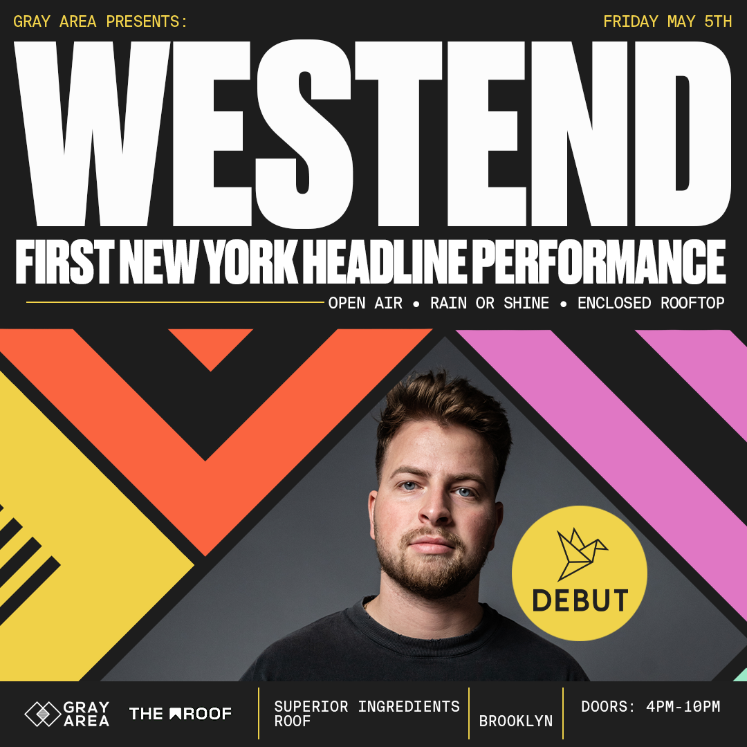 Debut: Westend New York Headline Performance event artwork