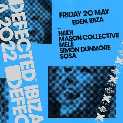 Defected Ibiza Week 4 event artwork