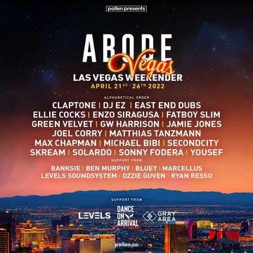 ABODE Las Vegas event artwork