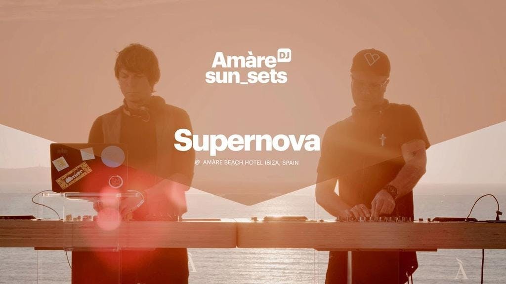 Supernova - Live @ Amàre Beach Hotel Ibiza (2021) [Progressive House / Melodic Techno DJ Mix] 4K