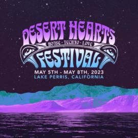 Desert Hearts Festival 2023 event artwork
