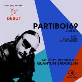 Partiboi69 New York Debut event artwork