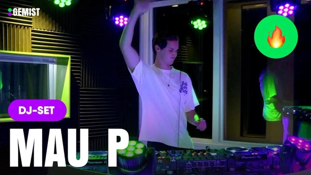 MAU P draait DJ SET - Drugs from Amsterdam | Live Bij 538