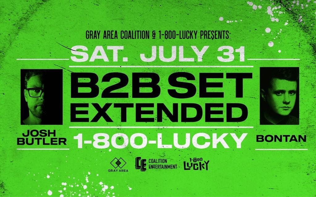 Josh Butler b2b Bontan [Extended Set Miami] event artwork