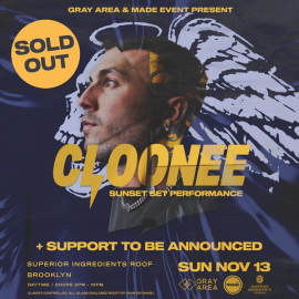 Cloonee on The Roof (SOLD OUT) event artwork
