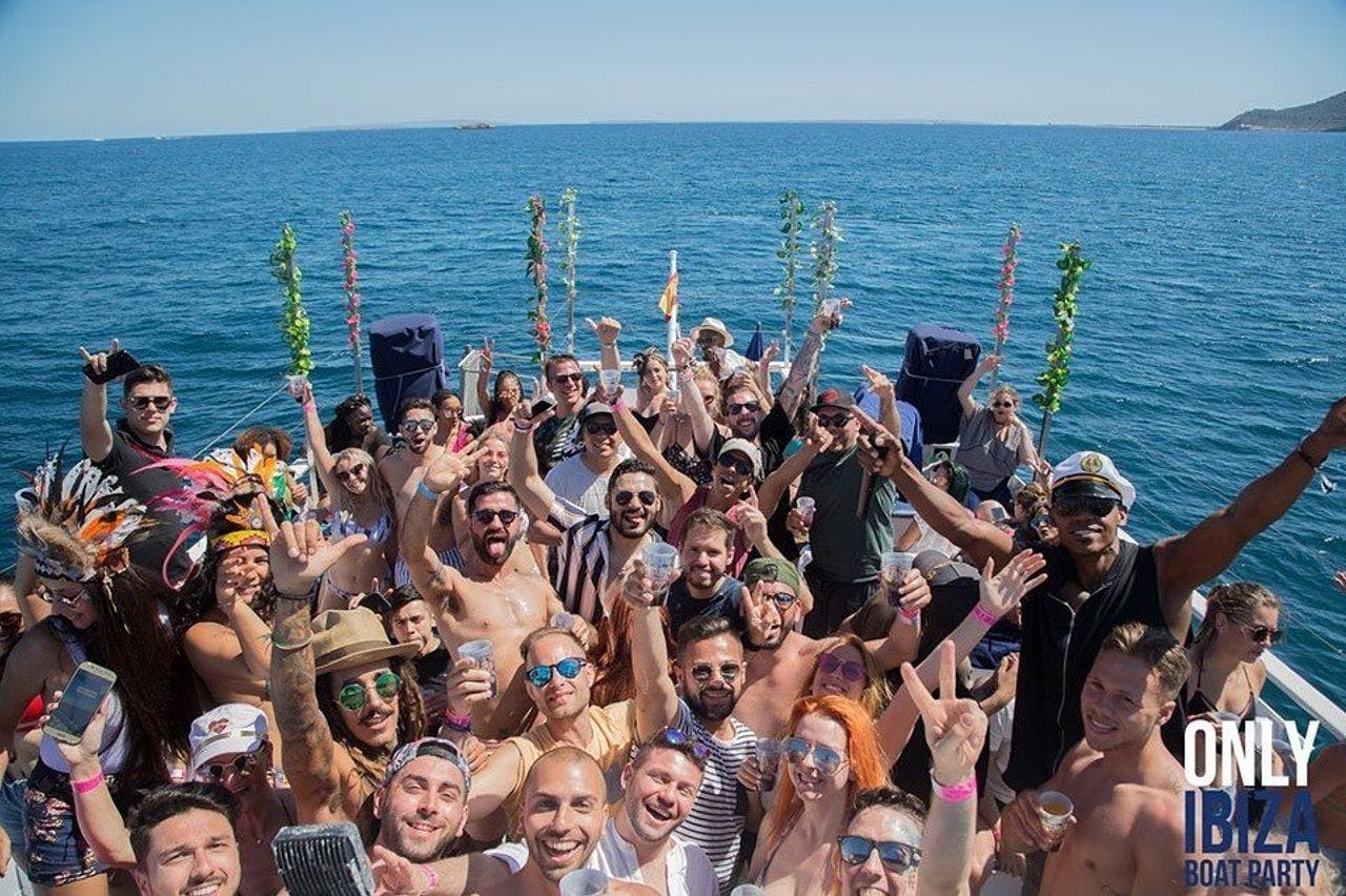 Only Ibiza boat party