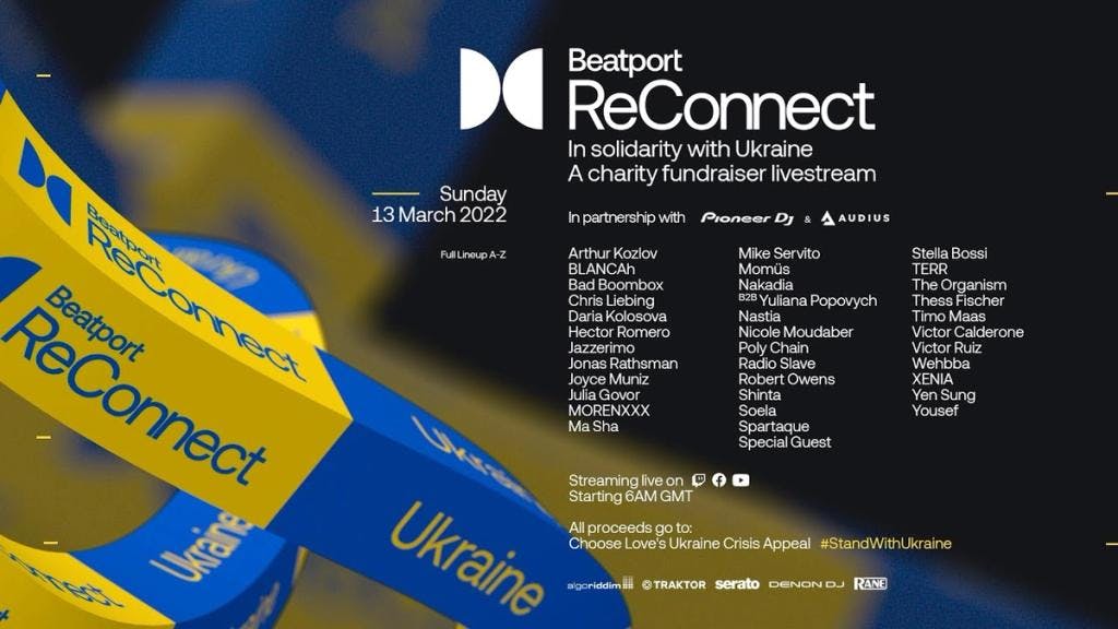 Stella Bossi DJ set - Beatport ReConnect: In Solidarity with Ukraine 2022