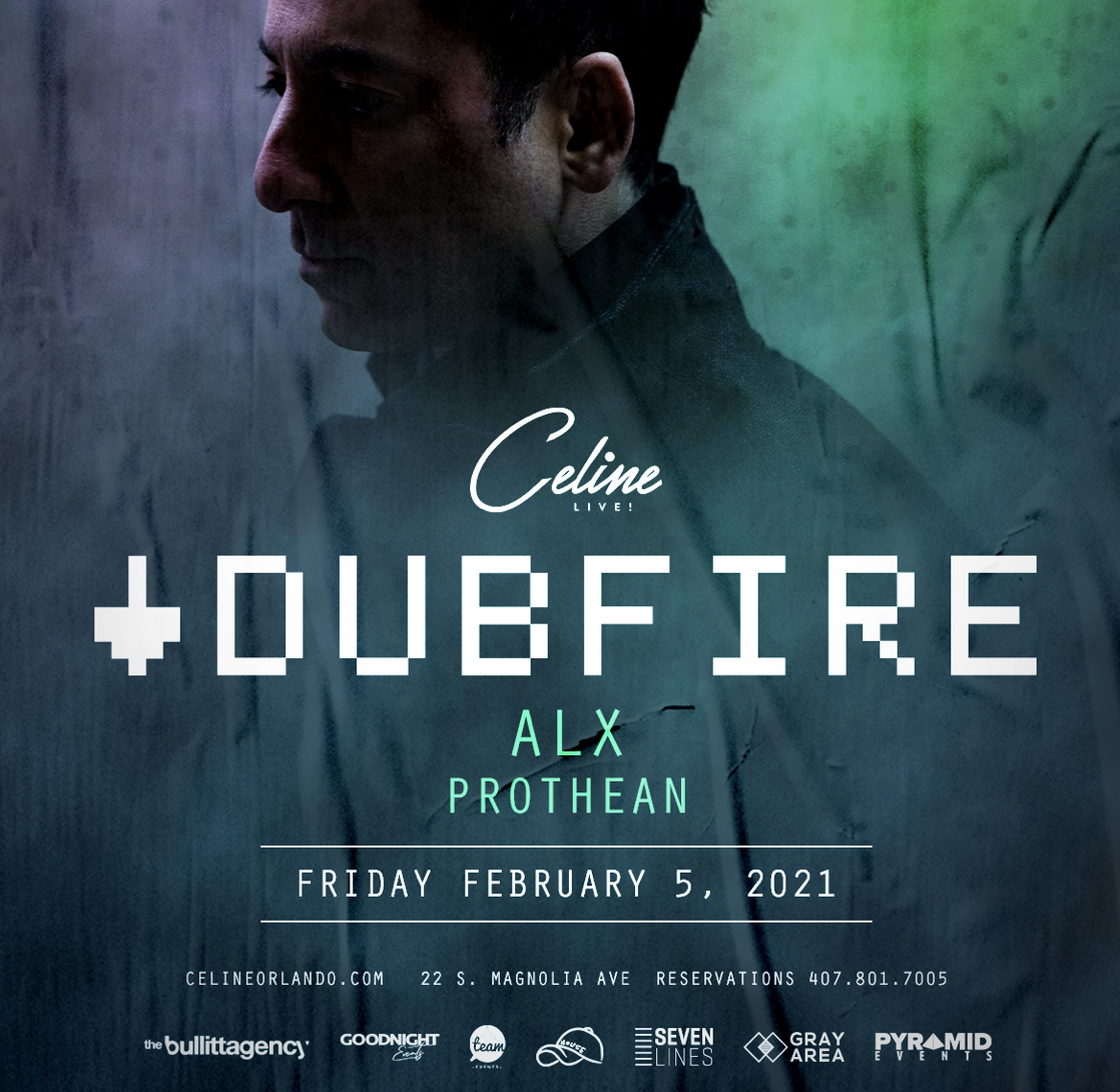 Dubfire with ALX [Orlando] event artwork